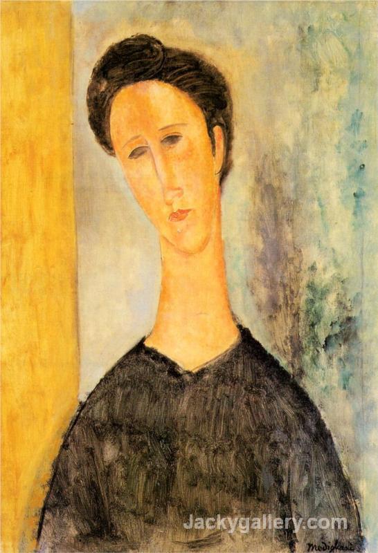 Portrait of a Woman by Amedeo Modigliani paintings reproduction